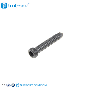 لولب عظمي من التيتانيوم لولبي معد للأدوات بيطري & من التيتانيوم ولقفل وصدمات زرع العظام اللولبية - Product Image 1