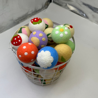 Boules de séchage en pure laine personnalisables, sur mesure en taille, couleur et design de logo, pour la buanderie, article ménager