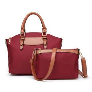 Nuevo Conjunto de Bolsos de Mano Casuales de 2 Piezas con Cierre de Cremallera, Ligeros y de Gran Capacidad para Mujer - Product Image 2