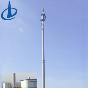 Station de base certifiée ISO 10-30m 5G/4G petite <span class=keywords><strong>tour</strong></span> de communication monopole à vendre - Product Image 2