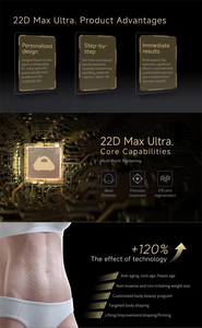 เครื่องกระชับสัดส่วนและปรับรูปร่าง วัสดุ ABS รุ่นตั้งโต๊ะ รับประกัน 1 ปี สำหรับการรักษาใบหน้า/ลำคอ/หน้าอก/ร่างกาย - Product Image 2