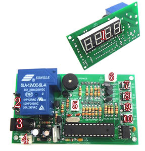 Placas de Relés Digitales Inteligentes de 12 V CC con Control de Temporizador, Mini Placa de Circuito de Temporizador de Cuenta Regresiva Jy-15a - Product Image 1