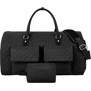Bolsas de viaje convertibles BSCI para mujeres y hombres, maleta colgante 2 en 1 con bolsa de aseo. - Product Image 1