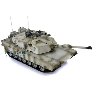 2.4Ghz 7.0 Heng panjang 1/16 salju plastik Ver M1A2 Abrams RTR RC Tank 3918 Toucan Remote Panzer Model TH17824-ali6