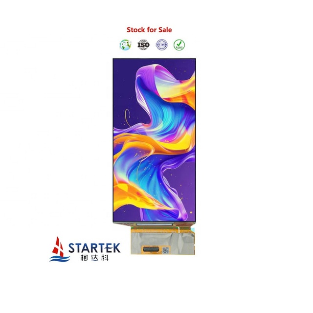 Startek AMOLED 6.0'' 6 Inch 1080x2160 Pixels Full Color Oled Display Panel CH13721C Capacitive Touch Screen CTP