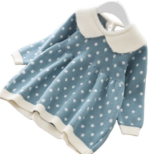 Robe longue d'hiver chaude pour fille, pull tendance, opportunités de distribution, fabriqué en Chine - Product Image 1