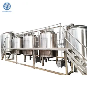Yuesheng Turnkey Stainless Steel 2000l 3000l 5000l Commercial Craft Beer Brewing Equipment
