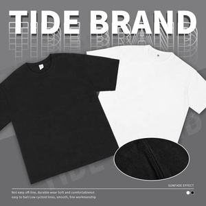 Camiseta de calle informal para hombre, camiseta de alta calidad 100% algodón con cuello redondo, estampado de logotipo gráfico personalizado, estilo callejero - Product Image 3