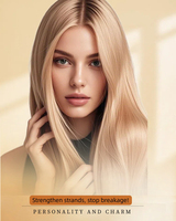 Sérum capillaire fortifiant OEM Bond Building PPT1, traitement professionnel pour cheveux abîmés, répare les cassures, formule infusée à la kératine