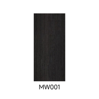 Panel de Pared WPC con Textura de Madera de Nogal Oscuro, Acabado Mate, Resistente al Agua y al Fuego, Revestimiento Interior para Paredes