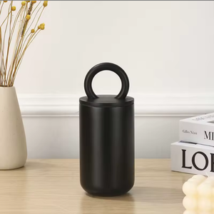 Botella de Agua Aislada al Vacío de Acero Inoxidable 304, Portátil y Fácil de Transportar, Taza de Café con Asa, Taza de Regalo Personalizada, Libre de BPA - Product Image 4