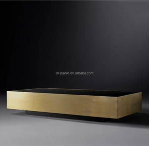 Tavolino da <span class=keywords><strong>Caffè</strong></span> Rettangolare Moore in Stile Postmoderno Sassanide per Soggiorno Moderno Americano - Product Image 2