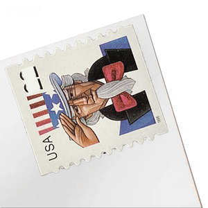 Fureger con <span class=keywords><strong>Sellos</strong></span> Permanentes <span class=keywords><strong>Antiguos</strong></span> de Colección Baratos de 1998 del Tío Sam en Inglés, Libros de Recuerdos Perforados, Etiquetas - Product Image 1