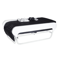 Lit de massage en pierre de jade thermique de Corée V3 lit de massage chauffant pour thérapie thaïlandaise, portable et rétractable avec pétrissage shiatsu