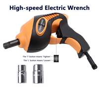 ROGTZ TY-EJ08-Jaune 3T DC12V Kit de cric électrique à ciseaux en acier sans soudure avec ensemble de levage 120W pour SUV et réparation automobile