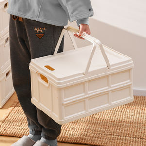 Bac de rangement pliable et empilable grand format pour sous le lit, à prix abordable - Product Image 3