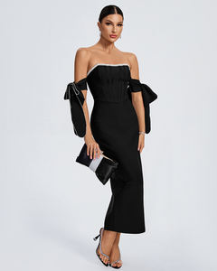 Ocstrade <span class=keywords><strong>Robe</strong></span> Produit en Promotion <span class=keywords><strong>Robe</strong></span> Bandage Découpée Manches Longues Haute Qualité <span class=keywords><strong>Moulante</strong></span> Élégante <span class=keywords><strong>Mi</strong></span>-<span class=keywords><strong>Longue</strong></span> Décontractée Blanche - Product Image 4