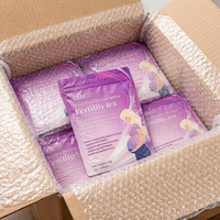 Bonbons gélifiés à base de plantes pour la détoxification de l'utérus, ingrédients naturels, équilibre doux des hormones féminines, soutien à la fertilité et aux menstruations