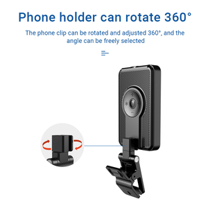 Éclairage LED d'Appoint pour Téléphone, Lumière Clip-On pour Selfie, Conférence Vidéo et Photographie, Clip Rotatif à 360° - Product Image 3