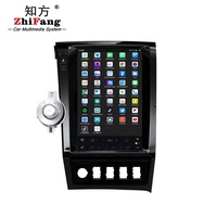 Unité centrale Android 13.6 pouces Navigation GPS Écran tactile vertical Lecteur DVD de voiture Système d'infodivertissement pour Toyota Tundra 2007-2013