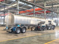 Camion distributeur de carburant pour avions de 50 000 litres, véhicule mobile de ravitaillement aérien de 45 m3