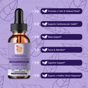 Gotas Líquidas de Alta Potencia con L-Teanina, Magnesio, GABA y Ashwagandha para Apoyar la Salud, Nutrir el Cuerpo y la Mente - Product Image 3