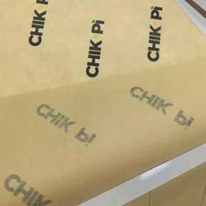 Wholesale Eco-Friendly Recyclable Food Grade Colored Glassine <b>Paper</b> Custom Logo Oil Proof for Packaging Bread Hamburgers - Product Image 3