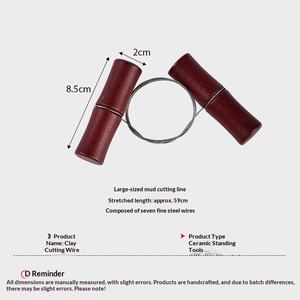 Outils <span class=keywords><strong>de</strong></span> poterie Liangqi Cang Bai Tao Hui pour la découpe <span class=keywords><strong>de</strong></span> l'<span class=keywords><strong>argile</strong></span> (Lignes droites/à ressort) – Kit créatif DIY - Product Image 6