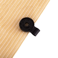 Pare-soleil Net Clip PE Outils De Jardin Serre Ombre Tissu Fix Clips Sunblock En Plastique Oeillet Clôture Filet Crochets