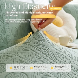 2025 New Elastic All-in-One Full Wrap Sofa <strong>Slipcover</strong> Universal Cross-Border Geometric Pattern Cover Washable and Non-slip - Product Image 3