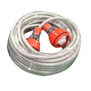 Cable de extensión con cable trenzado para exteriores e interiores, cable de extensión australiano de 3x2.5mm2 de alta calidad con enchufe de 10A y 15A