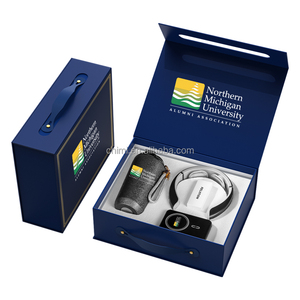Set de Regalo Empresarial de Lujo de Marca VIP para Oficina y Universidad con Taza de Titanio, Masajeador de Cuello, Banco de Energía y Logotipo Personalizado para Regalos Empresariales - Product Image 1