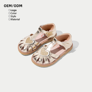 ARIACA Nuovi Sandali Estivi da Principessa per Bambine <span class=keywords><strong>con</strong></span> <span class=keywords><strong>Tacco</strong></span>, in Microfibra Traspirante, Leggeri e <span class=keywords><strong>con</strong></span> Suola Morbida - Product Image 1