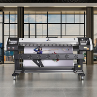 Impresora de Inyección de Tinta Ecosolvente China Sinocolor de 1.6m 64 Pulgadas y 2400dpi para Lona Flexible, Vinilo Adhesivo y Malla