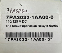 Relé de Supervisión de Circuito 7PA3032-1AA00-0 7PA30321AA000 110/125VDC para PLC