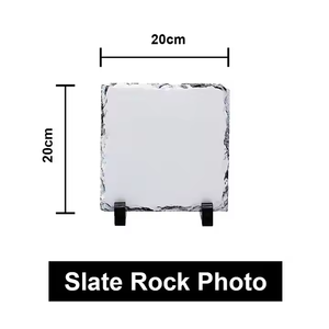 <span class=keywords><strong>Sumex</strong></span> Photo M R.R Sublimation Blancs Sublimation Rock Photo Ardoise Forme Carrée 15*15/20*20 - Product Image 3