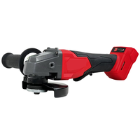 Ensemble de meuleuse d'angle avec batterie au lithium 18V 5.0ah de haute qualité et chargeur rapide, meuleuse d'angle multi-vitesse haute puissance 125mm