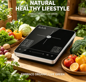 Cuisinière à <span class=keywords><strong>induction</strong></span> multifonction pour la cuisine indienne, mode Roti Dosa, 2000W, contrôle tactile, minuterie, verrouillage enfant, <span class=keywords><strong>plaque</strong></span> chauffante en verre de qualité A - Product Image 5