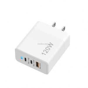 Cargador Rápido USB C de 120W con QC3.0, Cabezal de Carga Rápida Múltiple para iPhone 17 16 15 Samsung Galaxy S25 - Product Image 2