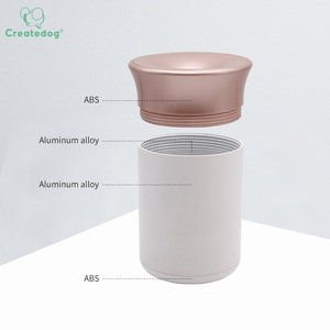 Productos Destacados para Iqo Iluma One: Cenicero de Aluminio para Auto en Color Blanco y Oro Rosa, Calentamiento sin Combustión - Product Image 4