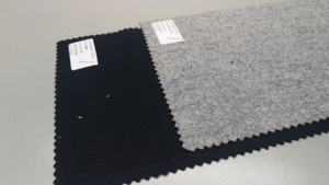 Tissu en flanelle gris foncé à prix avantageux, 380 g/m², 50 % <span class=keywords><strong>laine</strong></span>, 50 % autres, tissu en <span class=keywords><strong>laine</strong></span>, vente en gros - Product Image 4