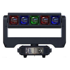 Barra de inclinación de luz con cabezal móvil de haz lateral doble LED <span class=keywords><strong>GEMINI</strong></span> - Product Image 1