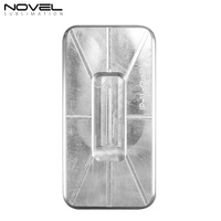 Moule de sublimation 3D 2-en-1 Novelsub de haute qualité pour coques de téléphone en aluminium, gabarit d'impression pour séries 17/16/15, film argenté antichoc