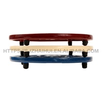 Meilleure Vente : Support de Plat en Fonte Émaillée, Motif Sculpté Détaillé, Minimaliste et Coloré, avec Pieds en Caoutchouc