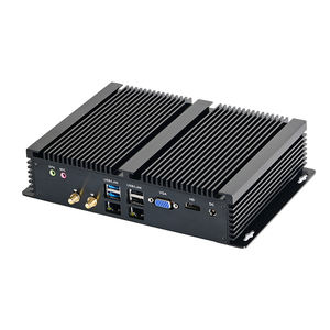 Industriel Sans Ventilateur <span class=keywords><strong>PC</strong></span> support 6 * RS232 RS485 2 * Gigabit Ethernet DDR4 M.2 SSD PS/2 HD 4G SIM De Qualité Industrielle Minipc - Product Image 4