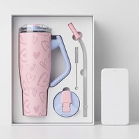 Gobelet isotherme HAERS 40 oz avec logo personnalisé, vente en gros, articles en vrac, fabrication OEM, tasse à café en acier inoxydable 32 oz, cadeaux promotionnels personnalisés