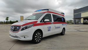 รถพยาบาลฉุกเฉินยี่ห้อ <span class=keywords><strong>Yuzhou</strong></span> รุ่นใหม่มาตรฐานยูโร 6 ระบบแรงดันลบ สำหรับห้องฉุกเฉิน (ICU)  แบบ Vito ของเมอร์เซเดส-เบนซ์ เกียร์อัตโนมัติ - Product Image 3