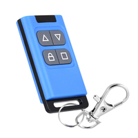 Duplicateur de code universel 433 MHz à code tournant, télécommande sans fil RF en métal pour porte de garage