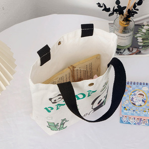 Hot Sale Girls <b>Small</b> Tote Bag Cute Bears Design Student <b>Lunch</b> <b>Box</b> Personalized Hand Bag - Product Image 3