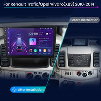 Junsun Carplay Radio mobil otomatis Android untuk Renault Trafic Nissan Primastar J4 Opel Vivaro X83 2010-2014 Unit kepala pemutar DVD Mobil